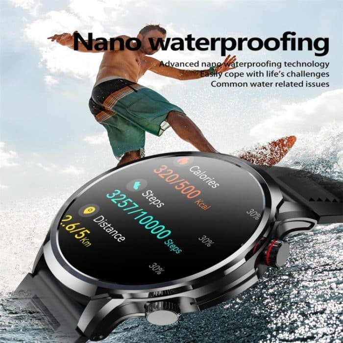 EX100 1,95 Zoll Farbbildschirm Smart Watch, unterstützt Bluetooth-Anrufe/Gesundheitsüberwachung – Bild 6