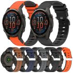 Uhrenarmband aus Silikonleder mit Schnellverschluss, 22 mm, For Garmin Fenix 8 AMOLED 47mm – Bild 2