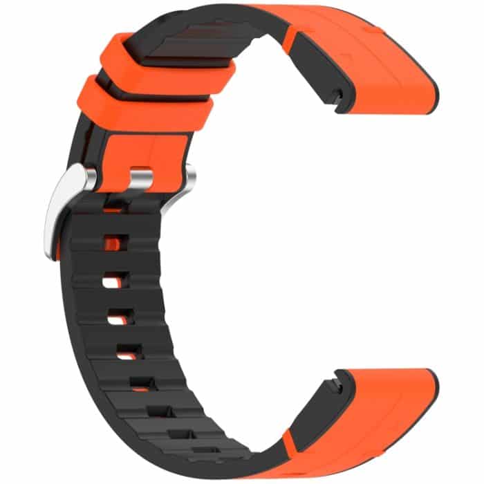 Uhrenarmband aus Silikonleder mit Schnellverschluss, 20 mm, For Garmin Fenix 8 AMOLED 43mm – Bild 9