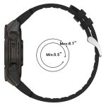 Uhrenarmband aus Silikonleder mit Schnellverschluss, 26 mm, For Garmin  Fenix 8 AMOLED 51mm – Bild 4