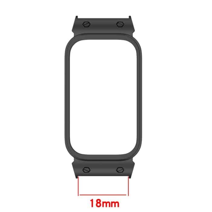 Schutzhülle für Uhr mit Metallrahmen, For Xiaomi Smart Band 9 Active – Bild 2