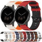 Hohles dreireihiges Loch Zweifarbiges Silikon-Uhrenarmband, For Garmin Watch 22mm – Bild 2