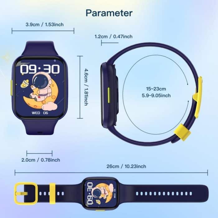 Wish 6 1,69 Zoll TFT-Farbbildschirm IP68 wasserdichte Smart Watch für Kinder – Bild 2