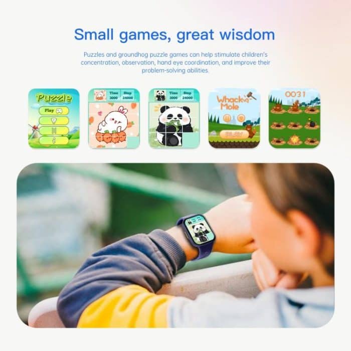 Wish 6 1,69 Zoll TFT-Farbbildschirm IP68 wasserdichte Smart Watch für Kinder – Bild 11