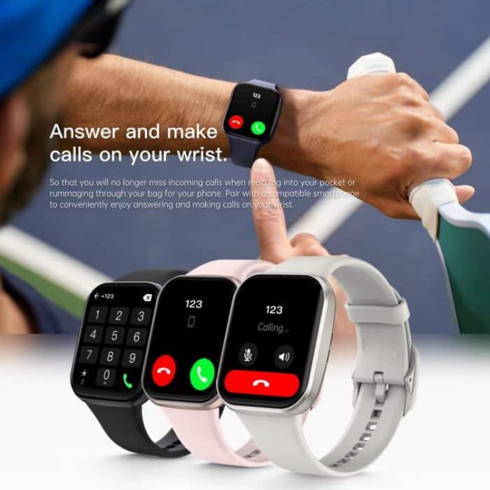 Q23 Pro 1,83-Zoll-Farbbildschirm IP68 wasserdichte Bluetooth-Anruf-Smartwatch, unterstützt Gesundheitsüberwachung – Bild 6