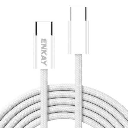 ENKAY CB174 Candy Color 60W USB-C / Typ-C auf Typ-C Ladedatenkabel