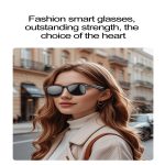 W100 Smart Glasses, unterstützt KI-Konversation / intelligente KI-Übersetzung / Bluetooth-Anruf – Bild 6
