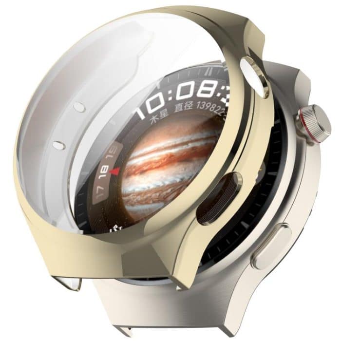 Galvanisiertes, vollständig abdeckendes TPU-Uhrenschutzgehäuse, For Huawei Watch 4 – Bild 1