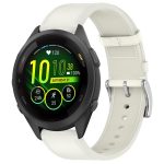 18 mm Lederarmband mit Druckknopf, For Garmin Forerunner 265S