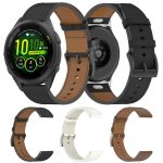 18 mm Lederarmband mit Druckknopf, For Garmin Forerunner 265S – Bild 2