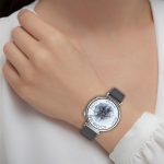 20 mm Lederarmband mit Druckknopf, For Garmin Forerunner 165 – Bild 6