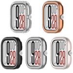 Einreihiges Diamant-Halbabdeckungs-PC-Hohluhr-Schutzgehäuse, For Redmi Watch 5 – Bild 5