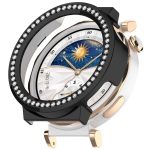 Einreihiges Diamant-Halbabdeckungs-PC-Hohluhr-Schutzgehäuse, For Huawei Watch GT5 Pro 42mm