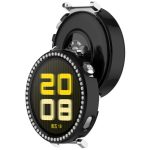 Einreihiges Diamant-Halbabdeckungs-PC-Hohluhr-Schutzgehäuse, For Huawei Watch GT5 / GT4 41mm – Bild 7