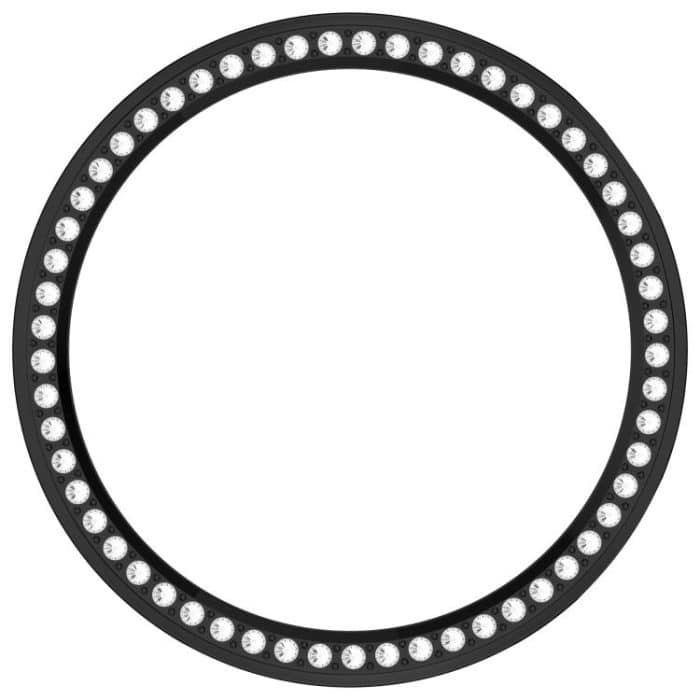 Einreihiges Diamant-Halbabdeckungs-PC-Hohluhr-Schutzgehäuse, For Huawei Watch GT5 / GT4 41mm – Bild 10