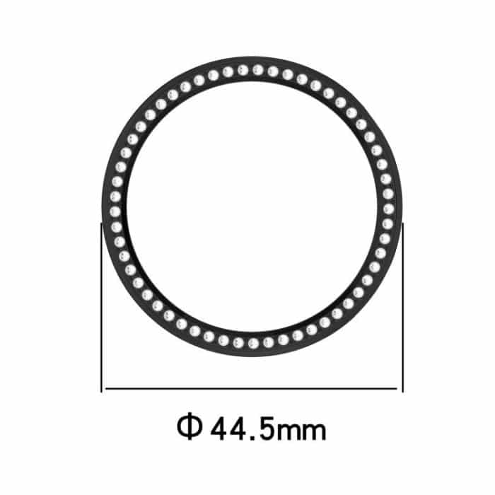 Einreihiges Diamant-Halbabdeckungs-PC-Hohluhr-Schutzgehäuse, For Huawei Watch GT5 / GT4 41mm – Bild 3
