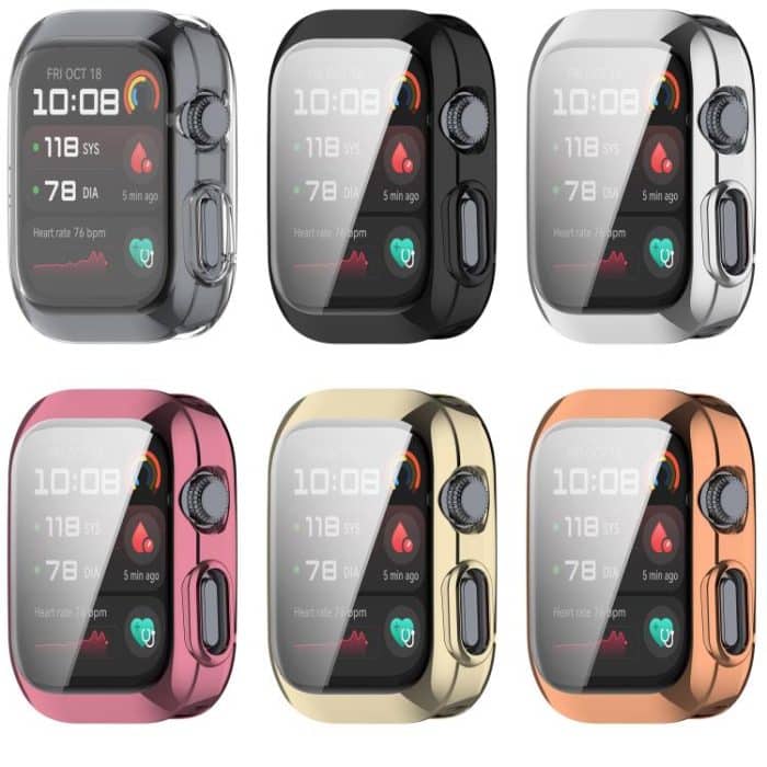 Galvanisiertes TPU-Uhrenschutzgehäuse mit vollständiger Abdeckung, For Huawei Watch D2 – Bild 4