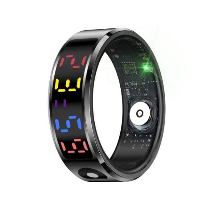 R12 SIZE 10 Smart Ring, unterstützt Herzfrequenz / Blutsauerstoff / Schlaf / mehrere Sportmodi – Bild 1