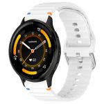 Uhrenarmband aus Silikon mit gewellter Maserung und Nähten, 22 mm, For Garmin Venu 3