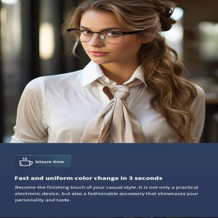 GS06 Smart Glasses, unterstützt AI Smart Chip / Bluetooth-Anruf / Outdoor-Sport – Bild 4