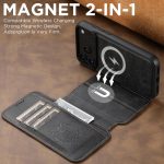 Suteni Q05 2-in-1 Multifunktions-Abnehmbare Brieftasche MagSafe-Telefonhülle, For iPhone 16 Pro Max, For iPhone 16 Pro, For iPhone 16 Plus, For iPhone 16, For iPhone 15 Pro Max, For iPhone 15 Pro, For iPhone 15 Plus, For iPhone 15 – Bild 4