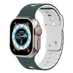 Two Tone Silicone Watch Band, For Apple Watch 46mm / 49mm / 45mm / 44mm, For Apple Watch 42mm / 41mm / 40mm / 38mm