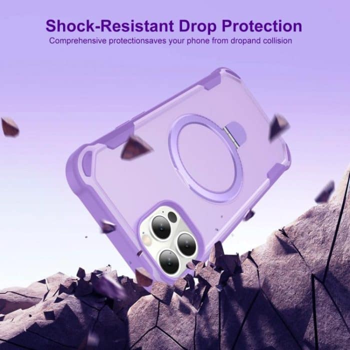Yingcai Gears MagSafe Holder Shockproof Phone Case, For iPhone 15, For iPhone 14 Plus, For iPhone 14, For iPhone 14 Pro – Bild 2