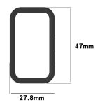 Half Coverage Hollow PC Watch Protective Case, For Huawei Band 10 / 10 NFC / 9 / 9 NFC – Bild 3