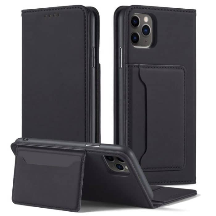 Magnetism Skin Feel Card Holder Leather Phone Case, For iPhone 14 Plus, For iPhone 14, For iPhone 14 Pro, For iPhone 14 Pro Max – Bild 3