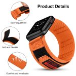Kalebol Hook and Tri-Loop Nylon Watch Band, For Apple Watch 46mm / 49mm / 45mm / 44mm, For Apple Watch 42mm / 41mm / 40mm / 38mm – Bild 3