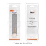 Kalebol Cool Denim Nylon Hook and Loop Fastener Watch Band, For Apple Watch 46mm / 49mm / 45mm / 44mm, For Apple Watch 42mm / 41mm / 40mm / 38mm – Bild 5