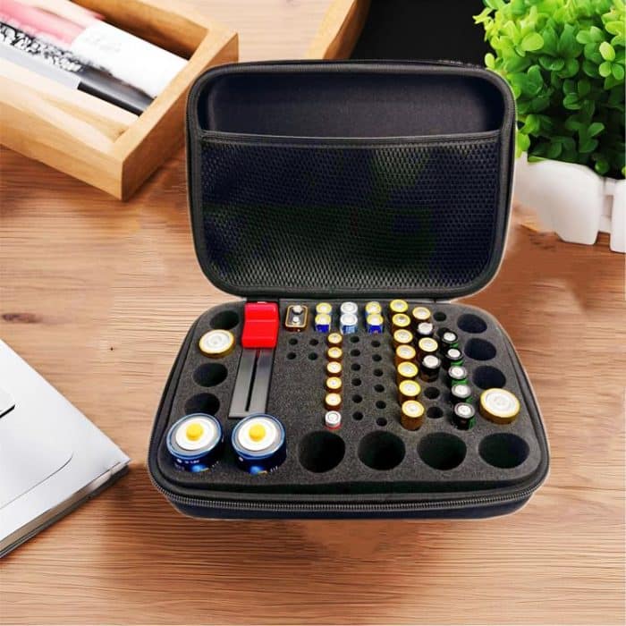 Tragbares und druckfestes Aufbewahrungsgehäuse für wiederaufladbare AA-Batterien – Bild 6