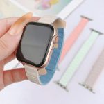 Tri-beads I-shaped Slim Magnetic Silicone Watch Band, For Apple Watch 46mm / 49mm / 45mm / 44mm, For Apple Watch 42mm / 41mm / 40mm / 38mm – Bild 5
