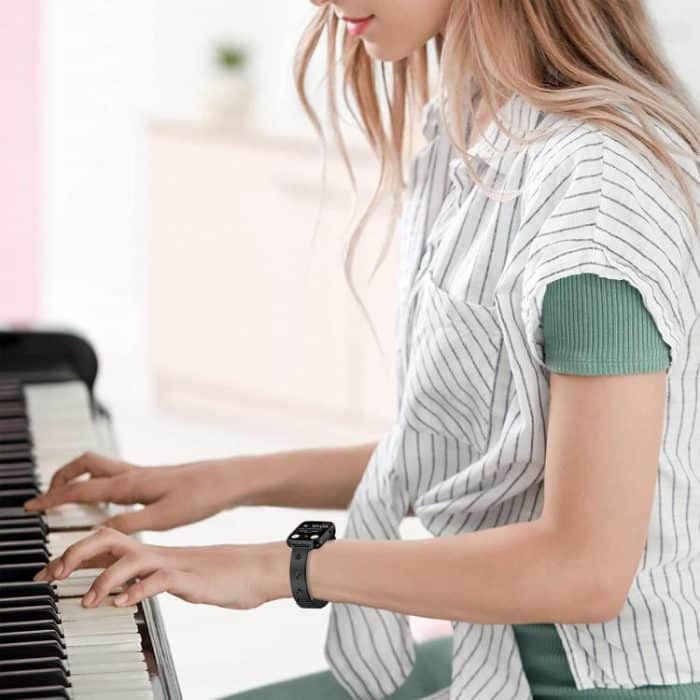 Snowflake Petals Bracelet Metal Watch Band, For Apple Watch 46mm / 49mm / 45mm / 44mm, For Apple Watch 42mm / 41mm / 40mm / 38mm – Bild 6