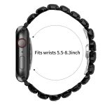 Small Square Diamonds Butterfly Buckle Watch Band, For Apple Watch 46mm / 49mm / 45mm / 44mm, For Apple Watch 42mm / 41mm / 40mm / 38mm – Bild 4