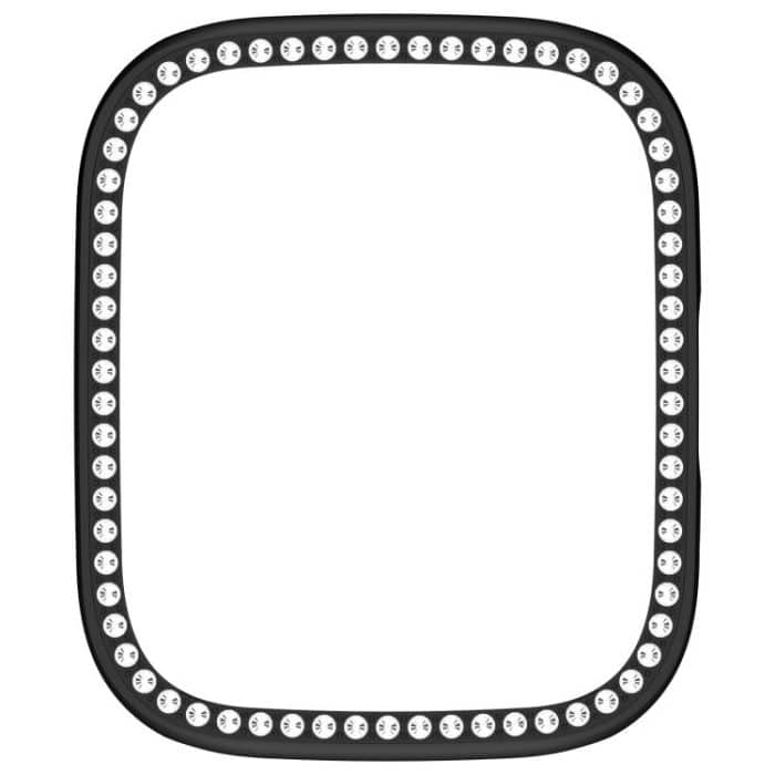 Single Row Diamond Half Coverage Hollow PC Watch Protective Case, For Redmi Watch 3 / Watch 3 Lite – Bild 10