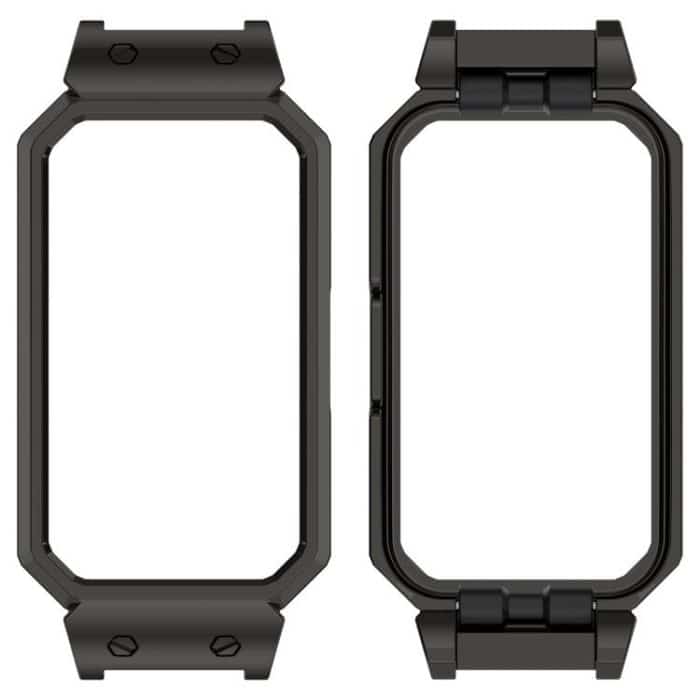SYA002879701A.jpg 12mm Metal Frame Watch Protective Case, For Huawei Band 10 / 9 / 8 – Bild 1