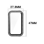 Single Row Diamond Tempered Film Integrated PC Watch Case, For Huawei Band 10 / 9 / 8 – Bild 3