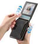 Suteni Denim Pattern Button Automatically Pops Out the Card Box – Bild 5