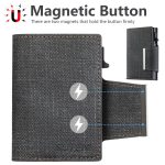 Suteni Denim Buckle Button Automatically Pops Out the Card Box – Bild 5