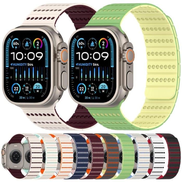 Honeycomb Magnetic Watch Band, For Apple Watch 42mm / 41mm / 40mm / 38mm, For Apple Watch 46mm / 49mm / 45mm / 44mm – Bild 2