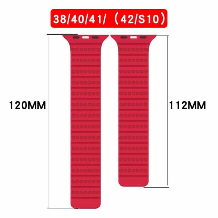 Honeycomb Magnetic Watch Band, For Apple Watch 42mm / 41mm / 40mm / 38mm, For Apple Watch 46mm / 49mm / 45mm / 44mm – Bild 4