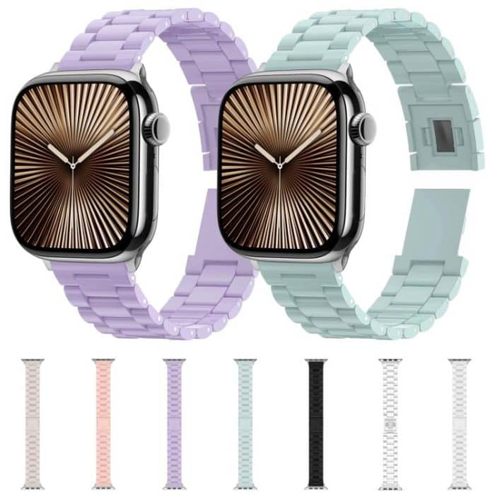 Candy Three-bead Magnetic Buckle PC Watch Band, For Apple Watch 46mm / 49mm / 45mm / 44mm, For Apple Watch 42mm / 41mm / 40mm / 38mm – Bild 2