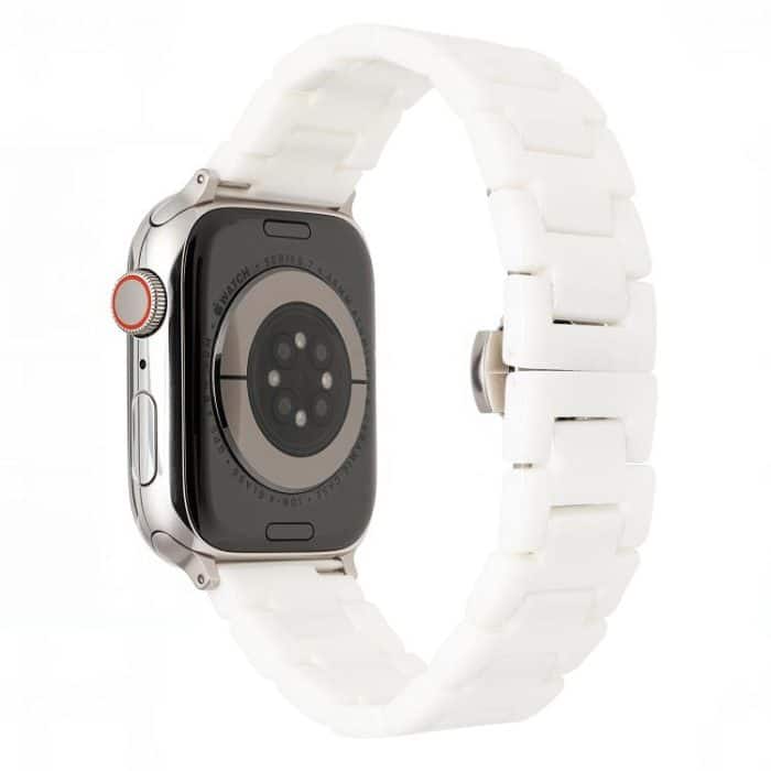 Tank Grain Ceramics Watch Band, For Apple Watch 46mm / 49mm / 45mm / 44mm, For Apple Watch 42mm / 41mm / 40mm / 38mm – Bild 3