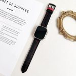 7-Line Tri-Star Buckle Pull Up Leather Watch Band, For Apple Watch 46mm / 49mm / 45mm / 44mm, For Apple Watch 42mm / 41mm / 40mm / 38mm – Bild 7