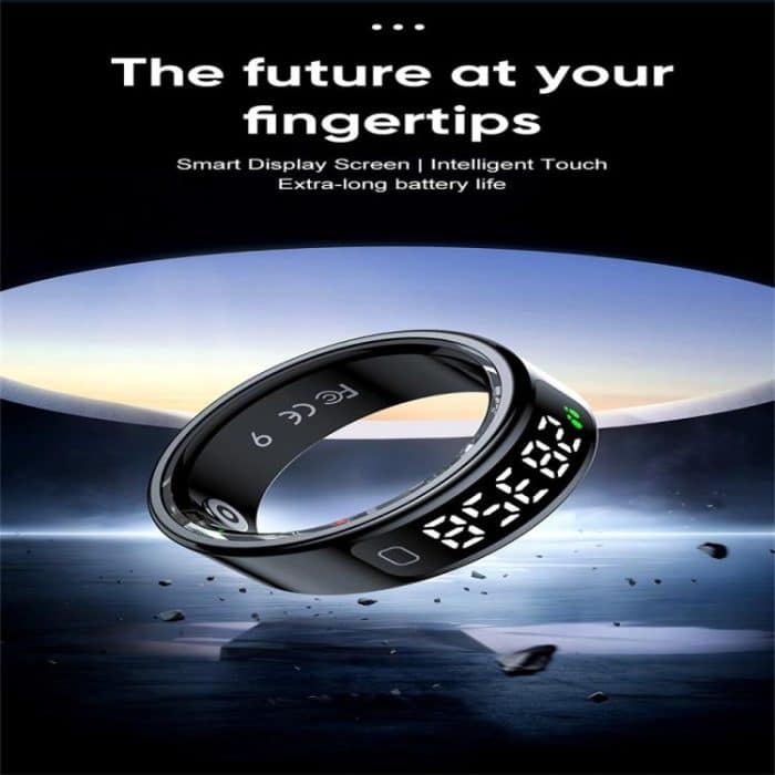 R11C SIZE 12 Smart Ring, Support Heart Rate / Blood Oxygen / Sleep Monitoring / Multiple Sport Modes – Bild 2