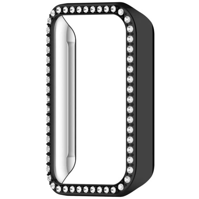 Single Row Diamond Half Coverage Hollow PC Watch Protective Case, For Honor Band 10 – Bild 8