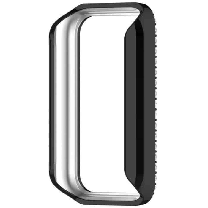 Single Row Diamond Half Coverage Hollow PC Watch Protective Case, For Honor Band 10 – Bild 9