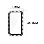 Single Row Diamond Half Coverage Hollow PC Watch Protective Case, For Honor Band 10 – Bild 3