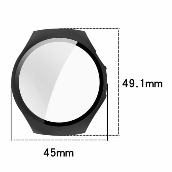 Tempered Film Integrated PC Watch Protective Case, For Huawei Watch 5 42mm, For Huawei Watch 5 46mm – Bild 3